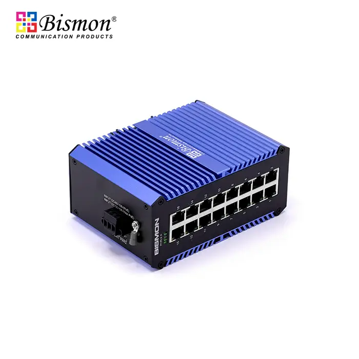 16x10/100/1000Base-T Industrial Switch Unmanaged
